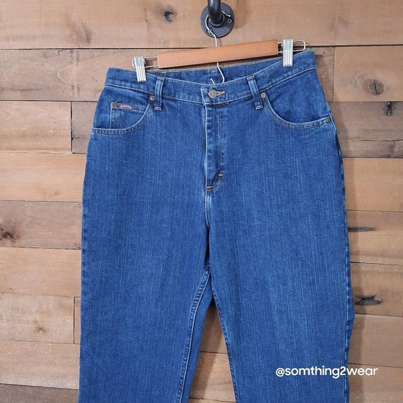 VINTAGE 90'S LEE Riders Straight Leg High Rise Jeans SZ 14 - Picture 2 of 10